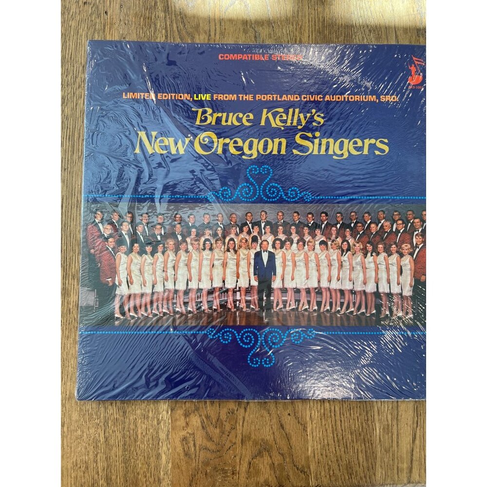 Bruce Kelly's New Oregon Singers Limited Edition Vinyl Record Live 1960s Album